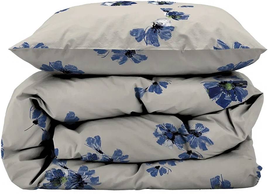 Södahl Bavlněné povlečení 140x200 Flora Blue