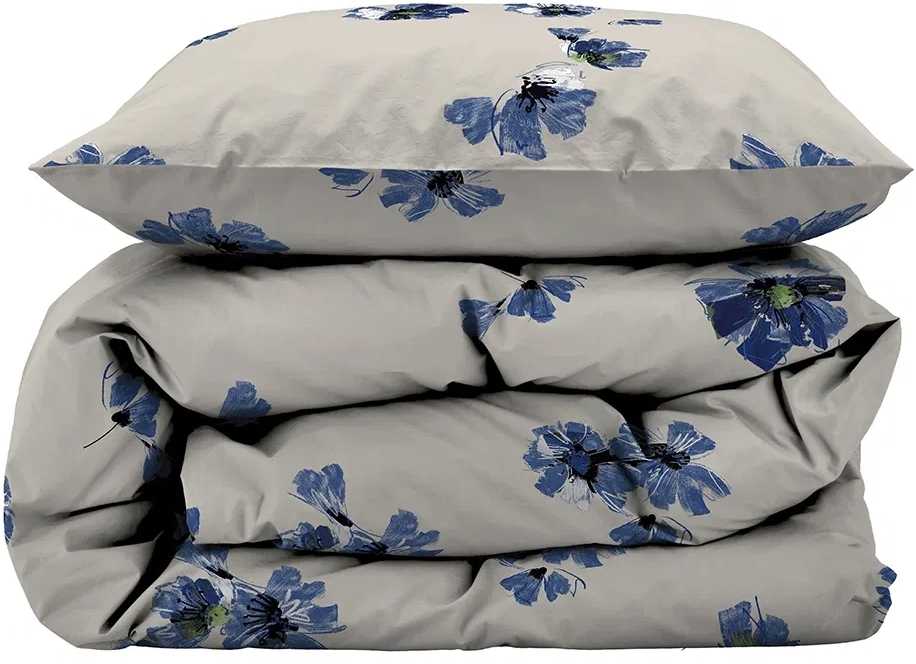 Södahl Bavlněné povlečení 140x200 Flora Blue