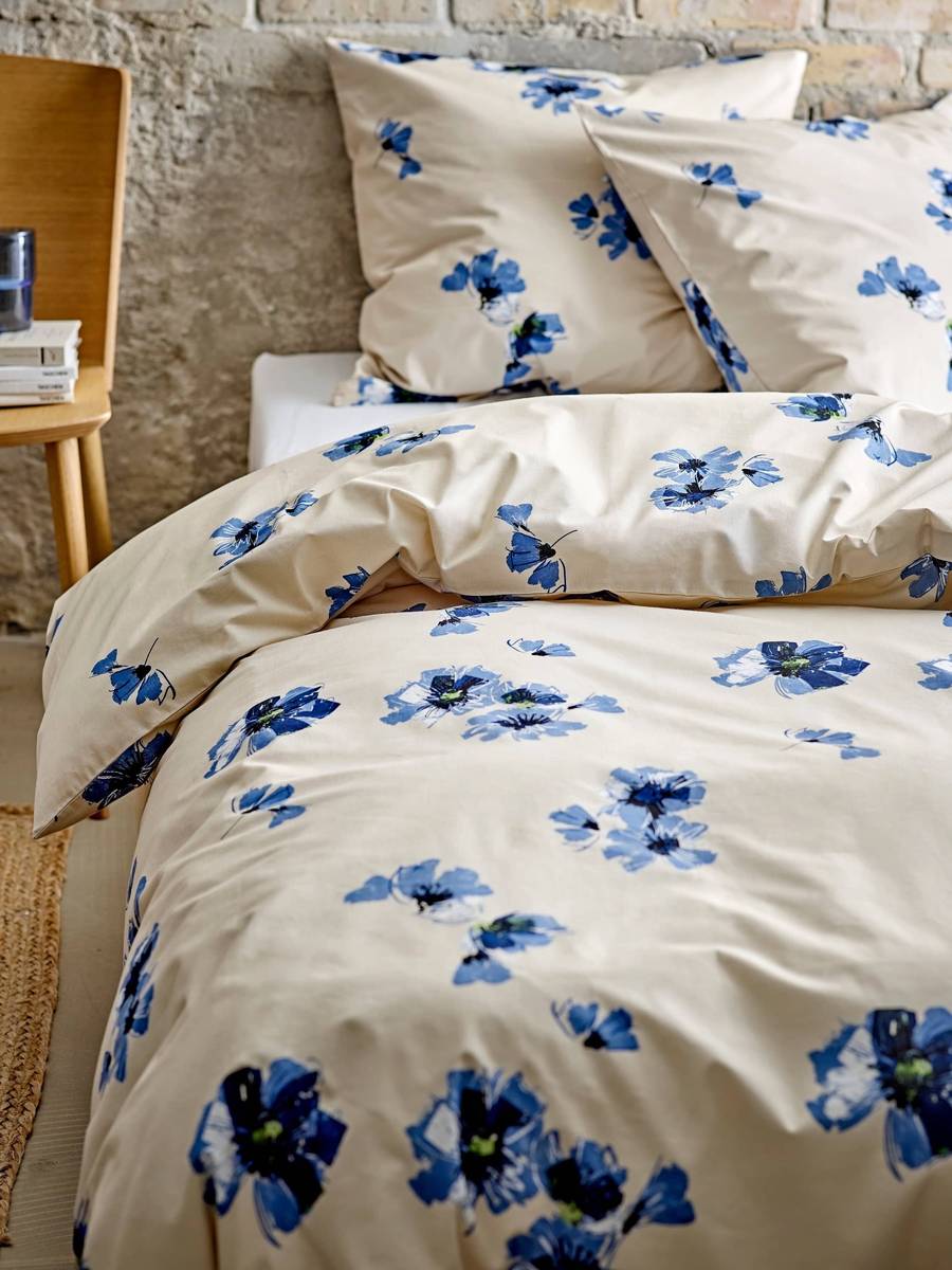 Södahl Bavlněné povlečení 140x220 Flora Blue