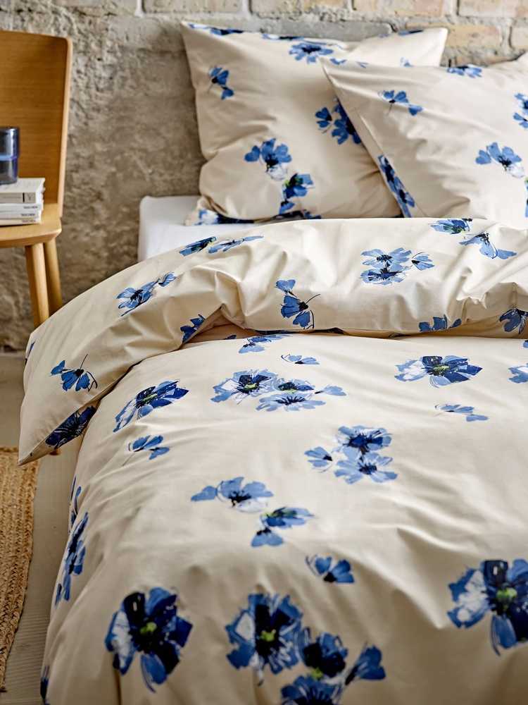 Södahl Bavlněné povlečení 140x220 Flora Blue