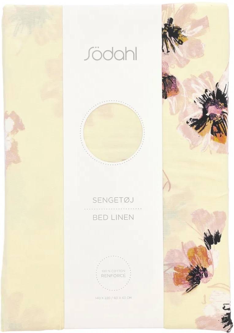 Södahl Bavlněné povlečení 140x220 Flora Yellow