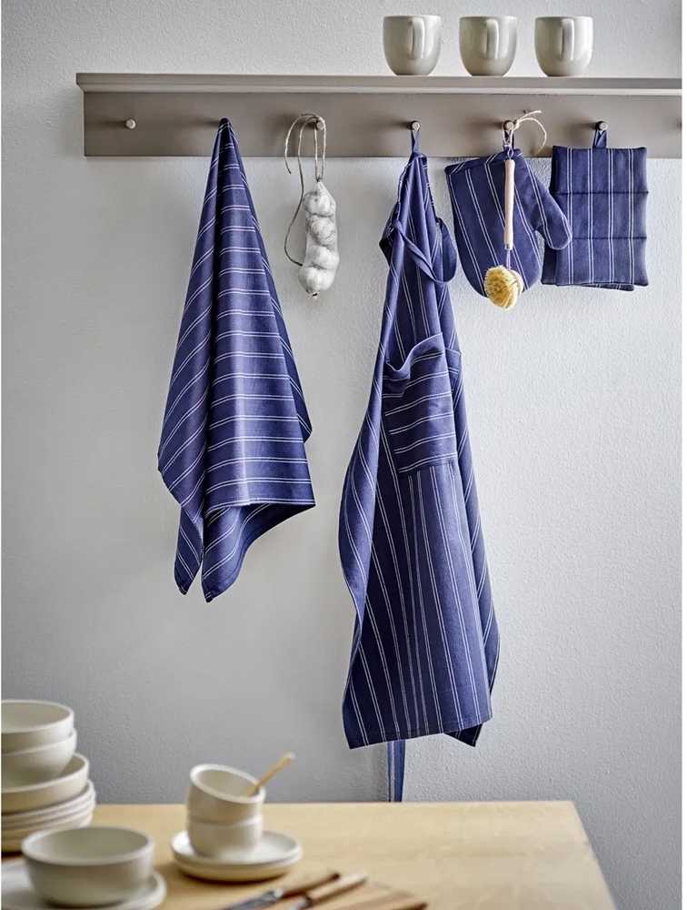 Södahl Mini kuchyňská chňapka 14x21 Harmony Navy Blue