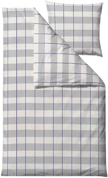 Södahl Bavlněné povlečení 140x200 Blocks Cloud grey