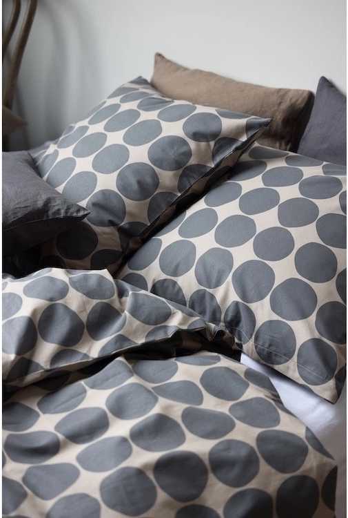 Södahl Bavlněné povlečení 140x200 Bubbles Taupe