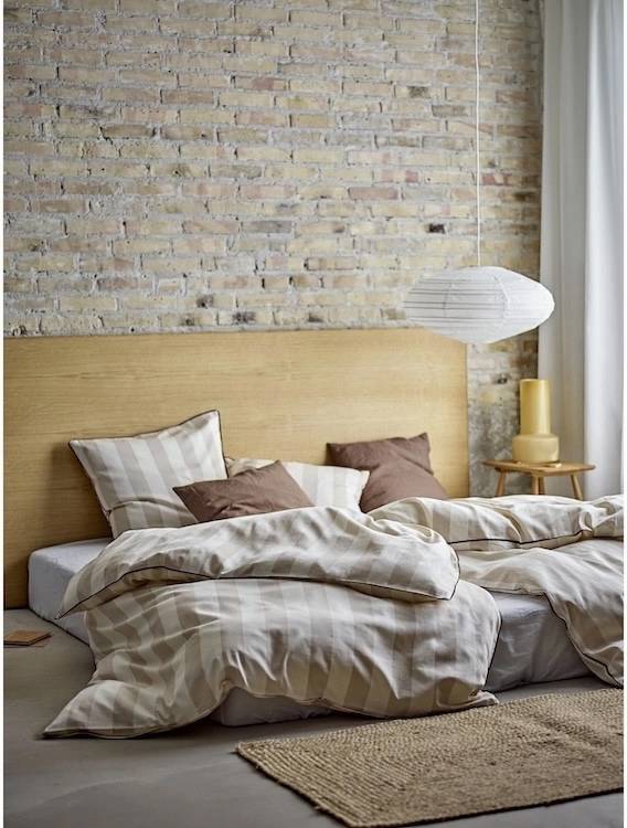 Södahl Bavlněné povlečení 140x200 Ray Beige