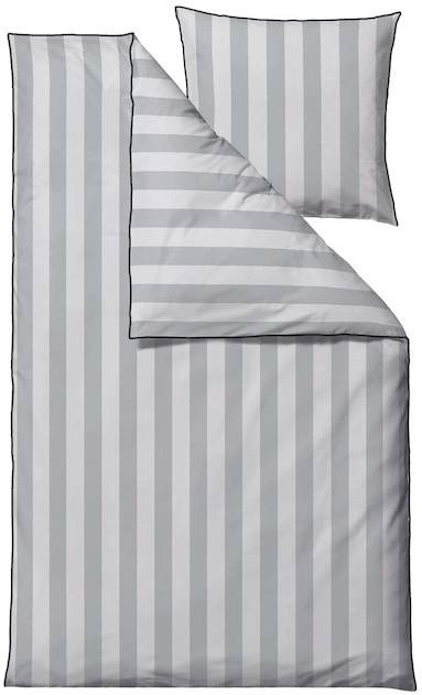 Södahl Bavlněné povlečení 140x220 Ray Cloud grey