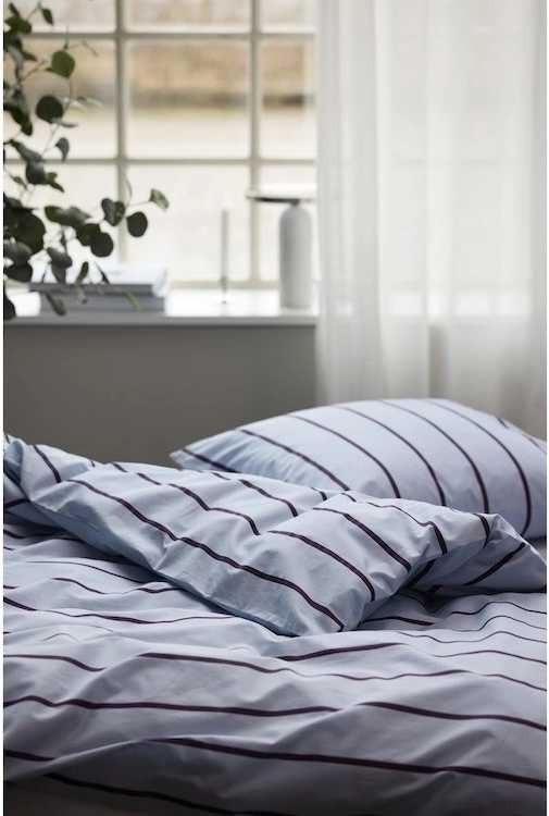 Södahl Bavlněné povlečení 140x220 Echo Sky Blue