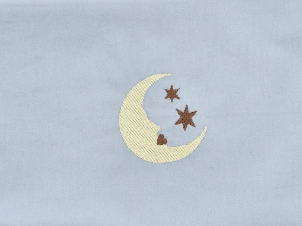 Södahl Bavlněné povlečení 140x220 Bonne Nuit Sky Blue