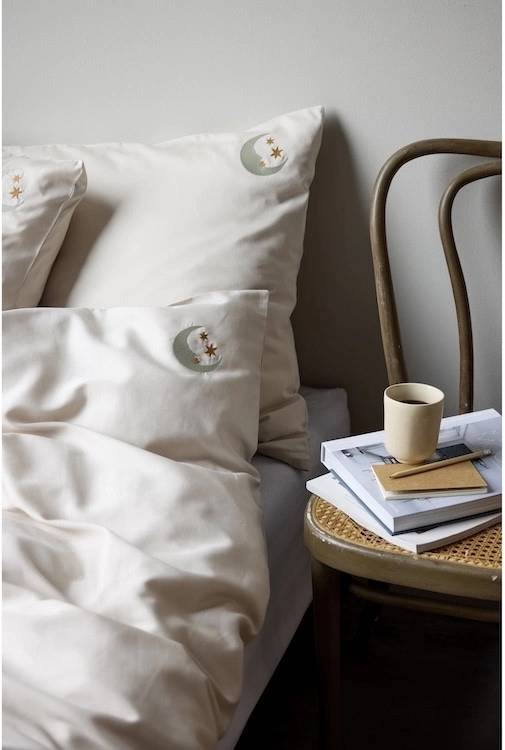 Södahl Bavlněné povlečení 140x200 Bonne Nuit Beige