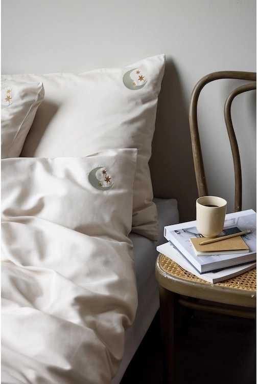 Södahl Bavlněné povlečení 140x200 Bonne Nuit Beige