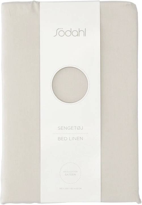Södahl Bavlněné povlečení 140x200 Bonne Nuit Beige