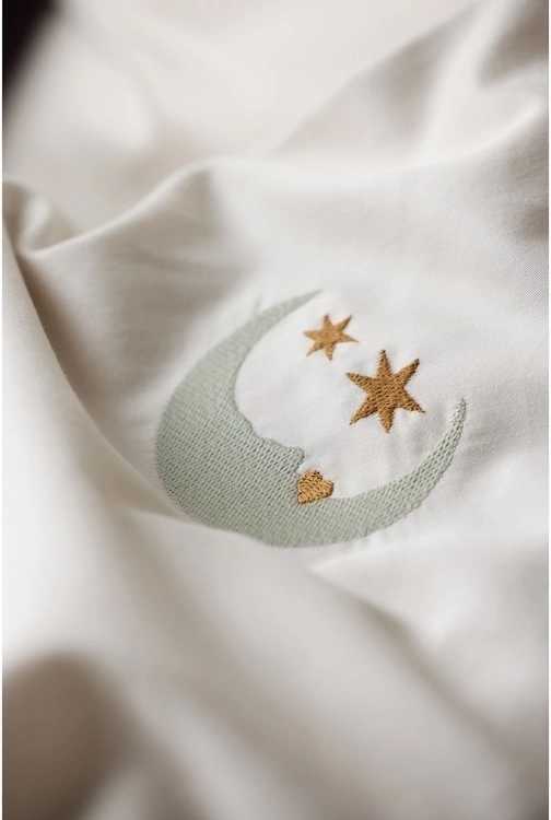 Södahl Bavlněné povlečení 140x220 Bonne Nuit Beige