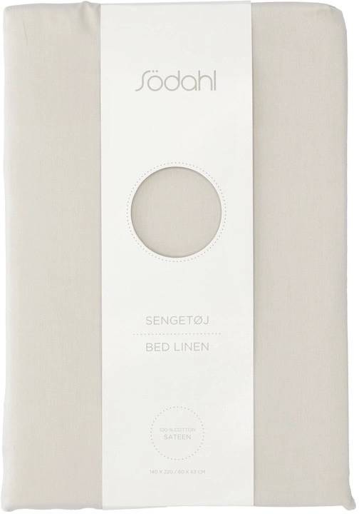 Södahl Bavlněné povlečení 140x220 Bonne Nuit Beige