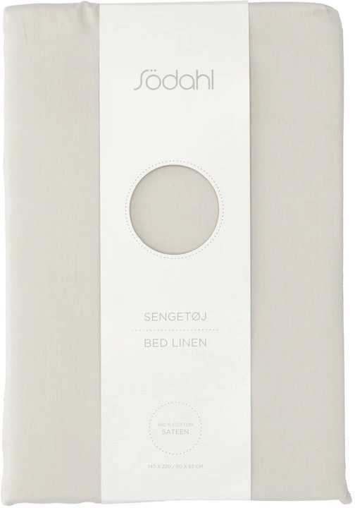 Södahl Bavlněné povlečení 140x220 Bonne Nuit Beige