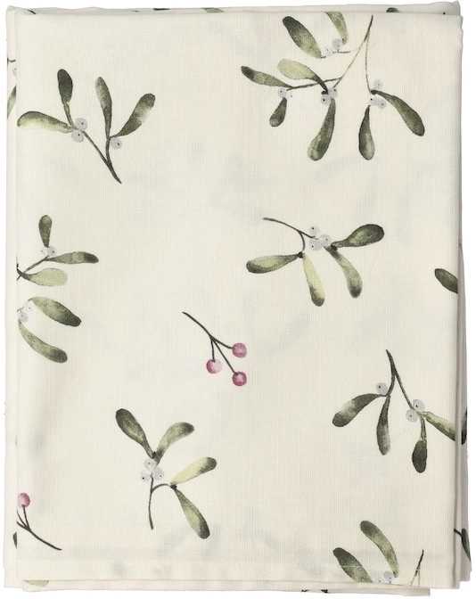 Södahl Vánoční ubrus 140x250 Mistletoe Nature