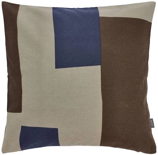 Södahl Povlak na polštář 45x45 Fragment Navy Blue