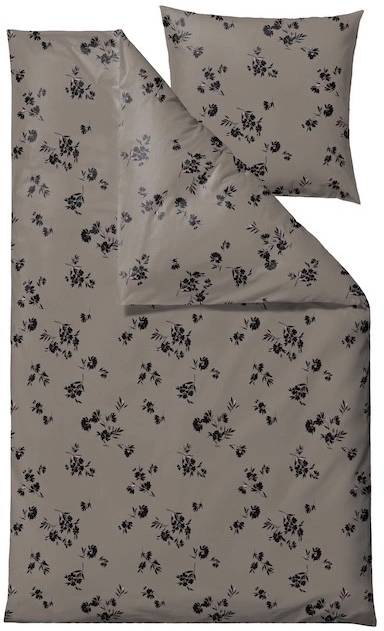 Södahl Bavlněné povlečení 140x220 Silhouette Taupe