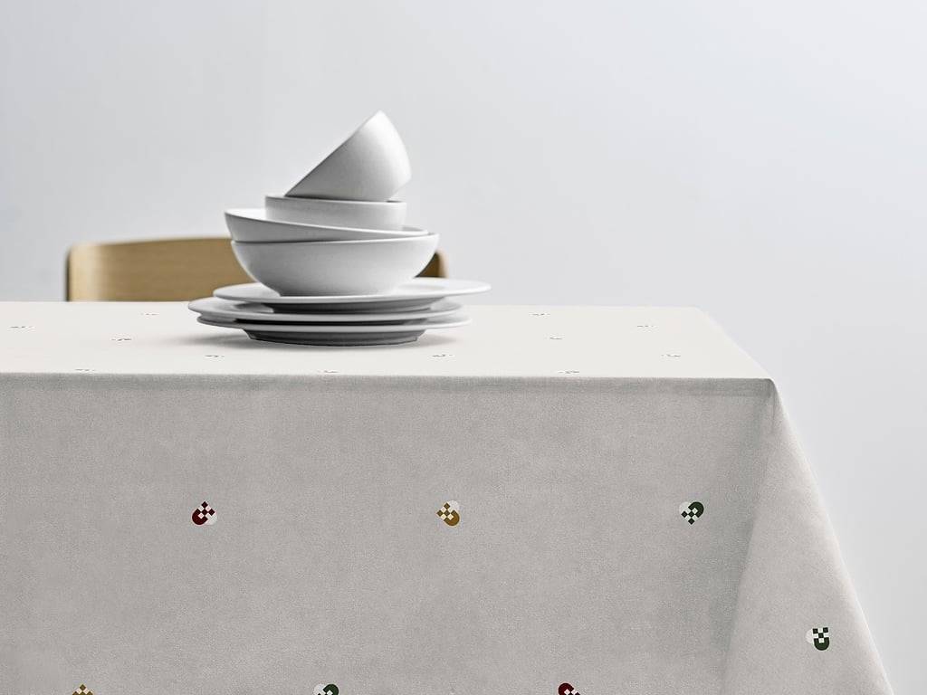 Södahl Vánoční ubrus 140x220 Christmas Hearts Embroider Rose