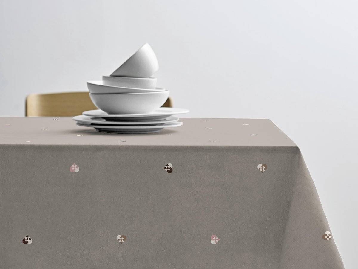 Södahl Vánoční ubrus 140x270 Christmas Hearts Embroider Rose