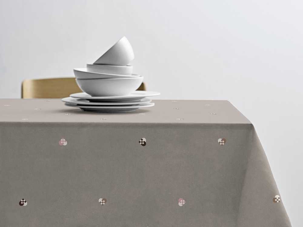 Södahl Vánoční ubrus 140x270 Christmas Hearts Embroider Rose