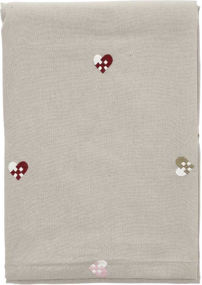 Södahl  Vánoční ubrus 140x320 Christmas Hearts Embroider Rose