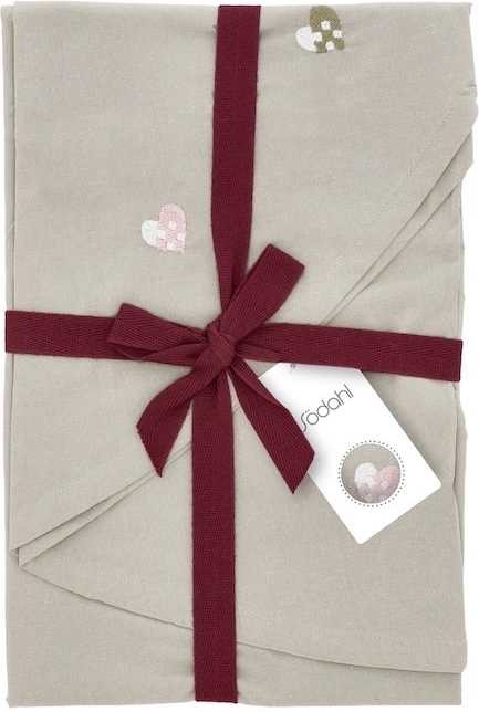 Södahl Ubrus pod stromeček ⌀110 Christmas Hearts Embroider Rose