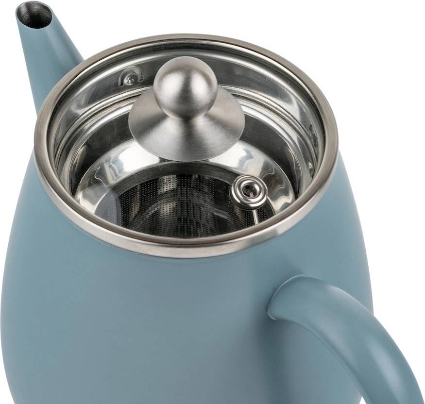 Bredemeijer Dvoustěnná konvička na čaj Duet Eva 0.5l ice blue