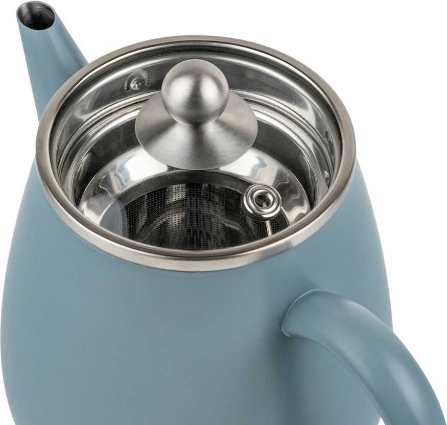 Bredemeijer Dvoustěnná konvička na čaj Duet Eva 0.5l ice blue