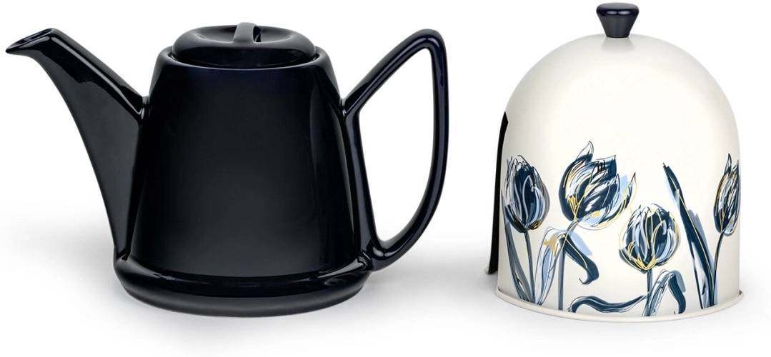 Bredemeijer Konvička na čaj Cosy Manto Tulip 1.1L blue