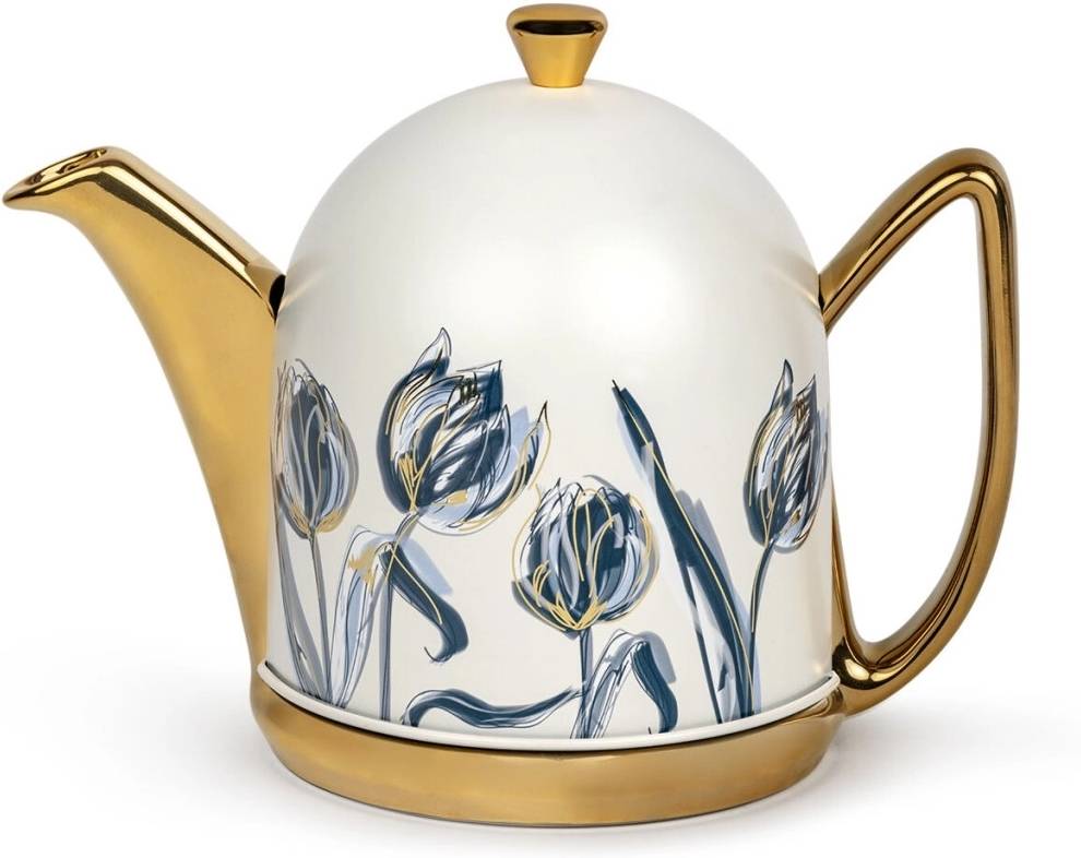 Bredemeijer Konvička na čaj Cosy Manto Tulip 1.1L gold