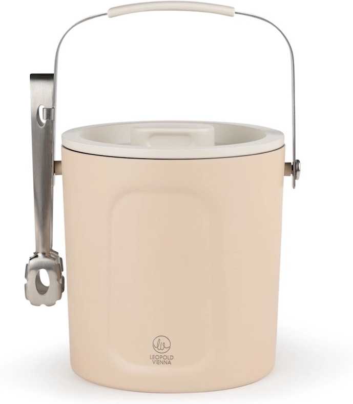 Leopold Vienna Dvoustěnný kbelík na led s víkem a kleštičkami Corvina 1,5L