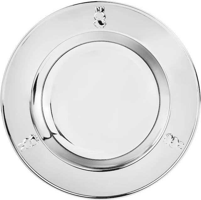 Zilverstad Sada dětského hrníčku a talíře Miffy z nerezové oceli