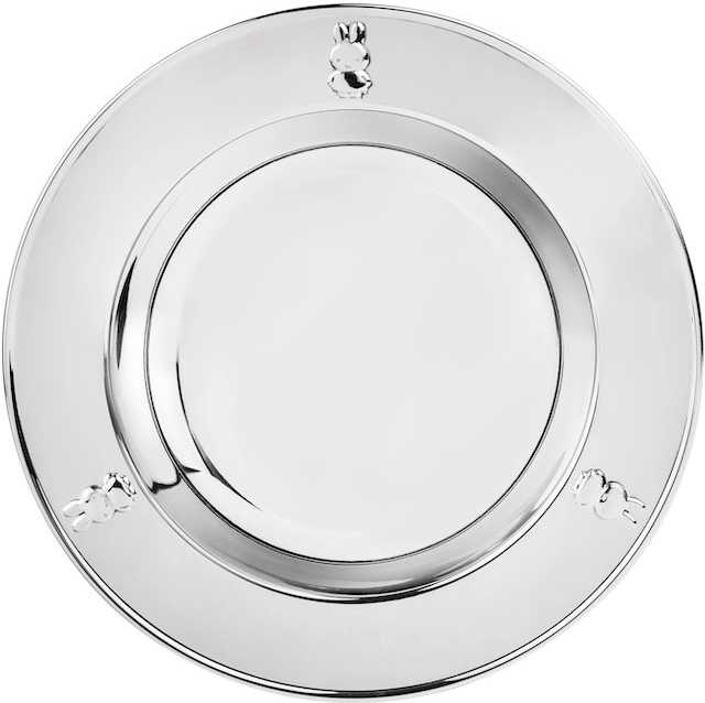 Zilverstad Sada dětského hrníčku a talíře Miffy z nerezové oceli