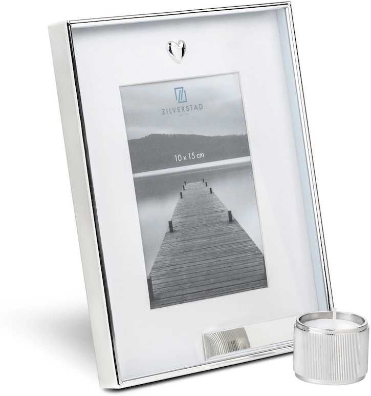 Zilverstad Fotorámeček Memory 10x15 se stojánkem na čajovou svíčku 