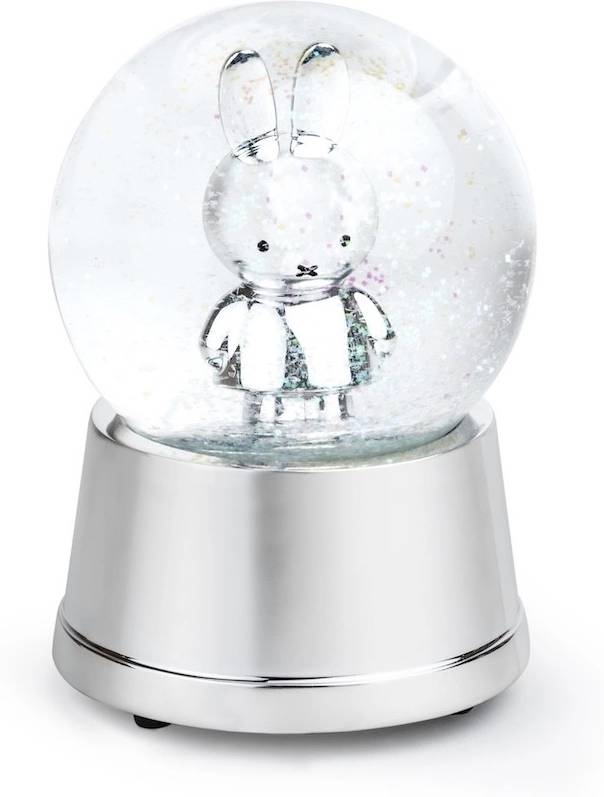 Zilverstad Hrací sněžítko Miffy s gravírovací destičkou