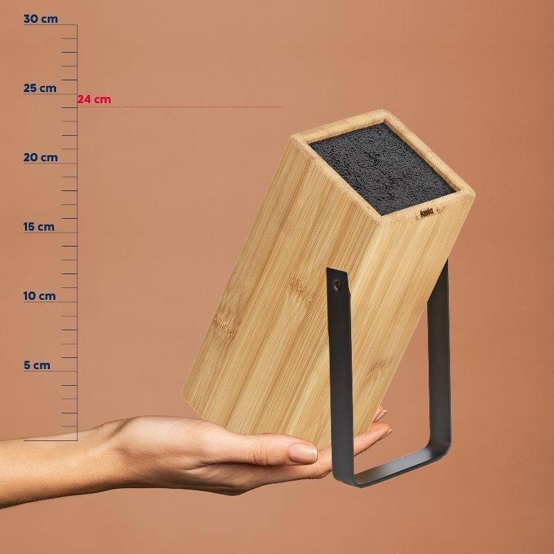 Kela Blok na nože Kiril, černý