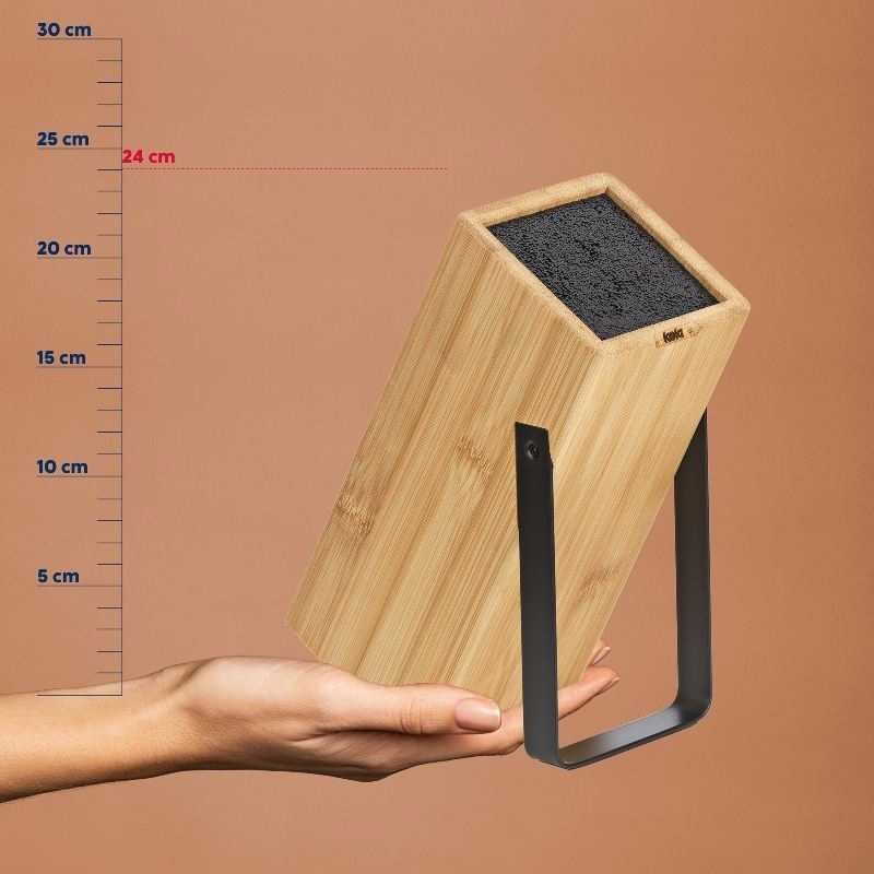 Kela Blok na nože Kiril, černý