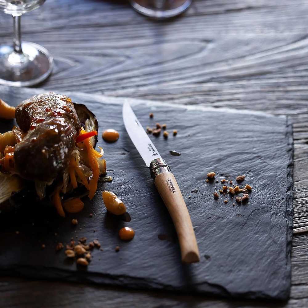 Opinel Kapesní nůž N°10, Slim Line Buk