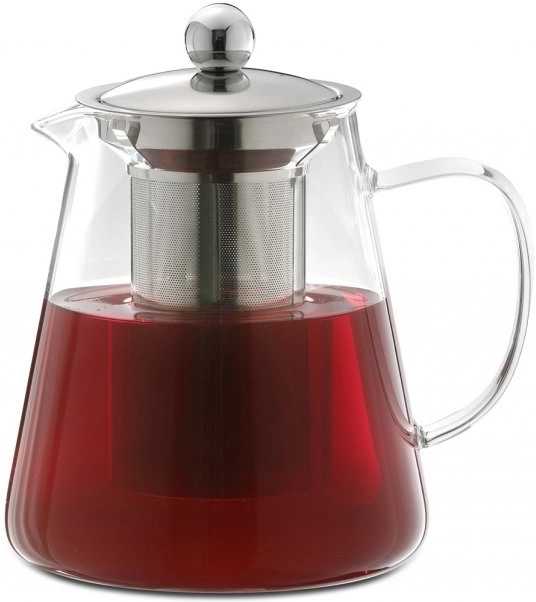 Weis Čajová konvice s filtrem 1,2 l skleněná
