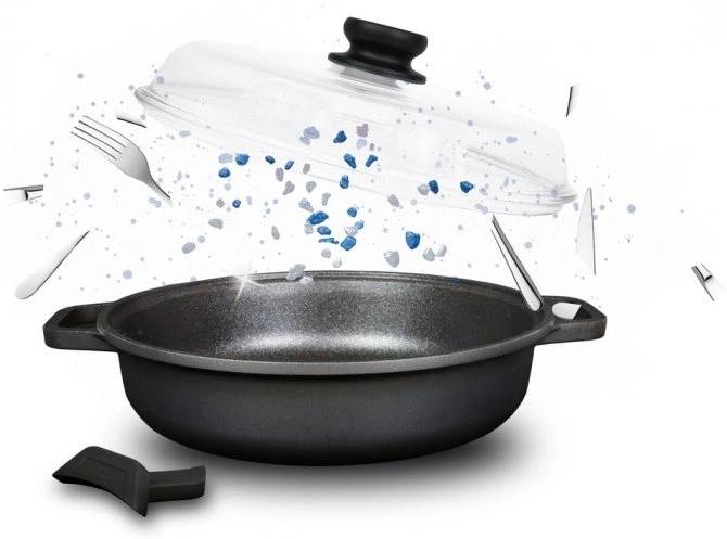 Risoli Kastrol s poklicí BLACKPLUS® Induction 24 cm