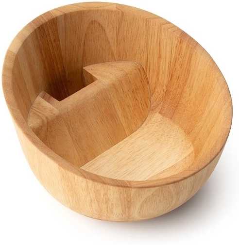 Continenta Miska na ořechy se šikmým okrajem s louskáčkem gumovník