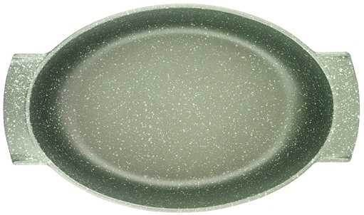 Risoli Oválná pečicí pánev Dr. Green s poklicí 36x24 cm