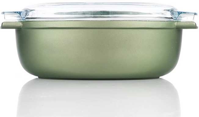 Risoli Oválná pečicí pánev Dr. Green s poklicí 36x24 cm