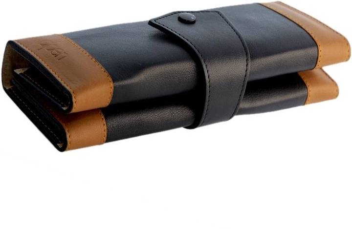 Alpen Manikúrní sada rolovací kožená 8 ks Black Tabacco