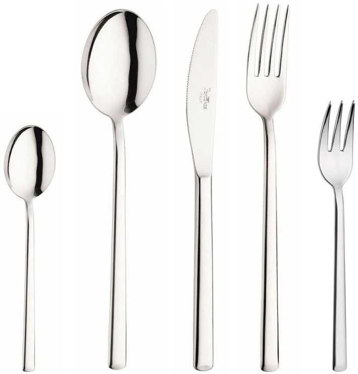 Pintinox Sada příborů SYNTHESIS 30 ks v rustikální dřevěné krabici