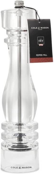 Cole & Mason Mlýnek na pepř London Acrylic Precision+ 30 cm