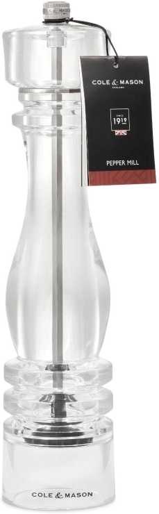 Cole & Mason Mlýnek na pepř London Acrylic Precision+ 30 cm