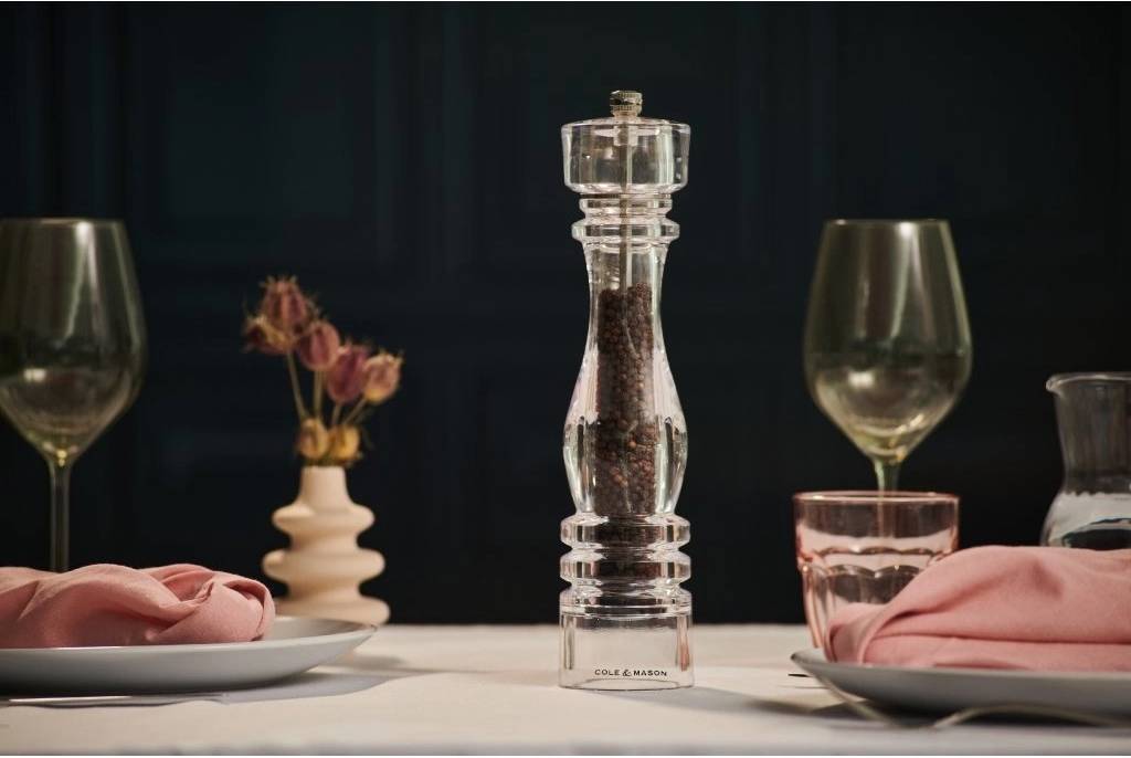 Cole & Mason Mlýnek na pepř London Acrylic Precision+ 30 cm