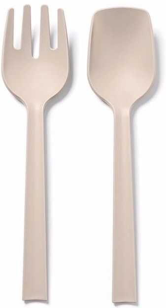 BlimPlus Příbor Paestum na servírování salátu Moka Grey