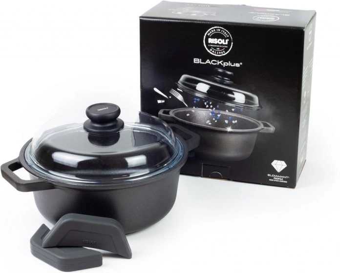 Risoli Hrnec s poklicí BLACKPLUS® Induction 24 cm